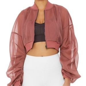 ALO Yoga Field Crop Jacket, size M